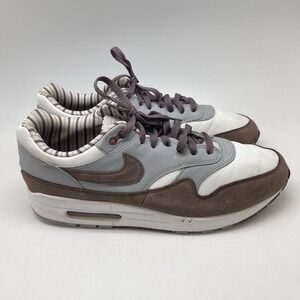 Nike Sneakers Mens 13 Air Max 1 Premium Shima Shima FB8916-100 Brown Gym Shoes